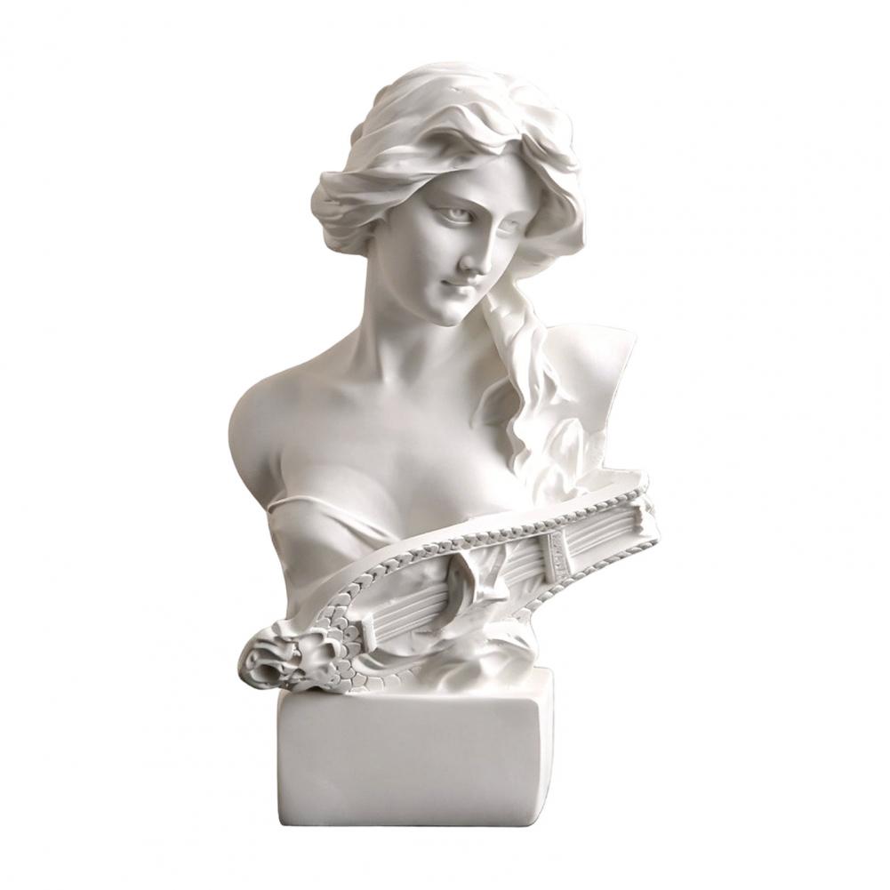 Resin Art Studio - Skulptur-Übungswerkzeug Büsten-Statue Ornamente Harz-Skulptur-Figuren für Kunststudio-Dekoration