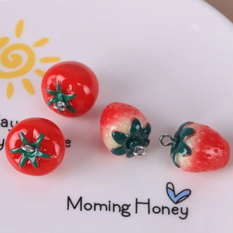 Resin Art Diy - 10 Stück realistische 3D-Anhänger in Form