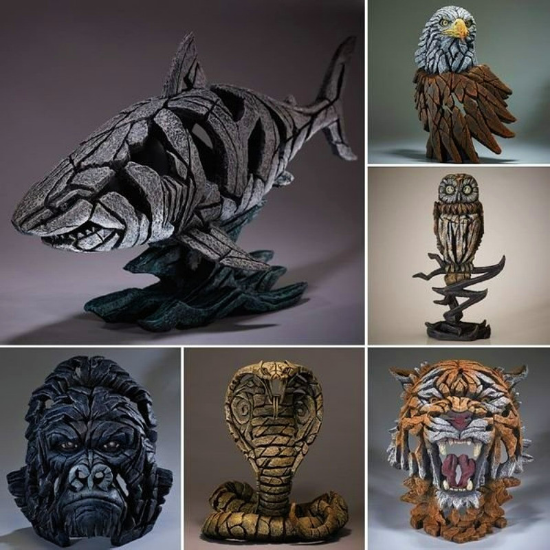 Resin Art Ideas - Moderne ethische Taxidermie-Skulptur, Kunstsammlung, zeitgenössischer Rogue-Stil,