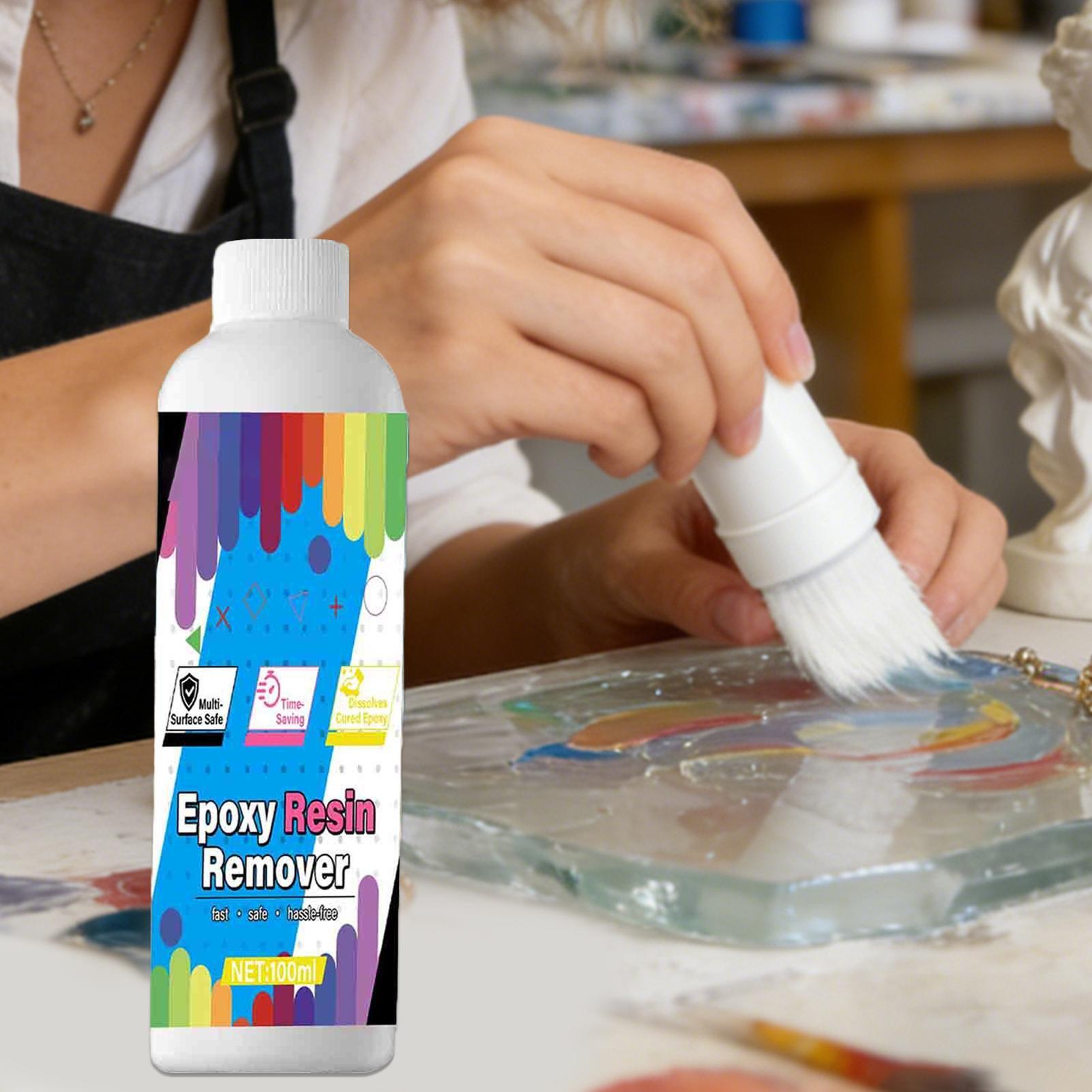 Resin Art Studio - Harzentferner-Gel 100ml Epoxid-Reinigungsmittel Handwaschmittel für Kunsthandwerk