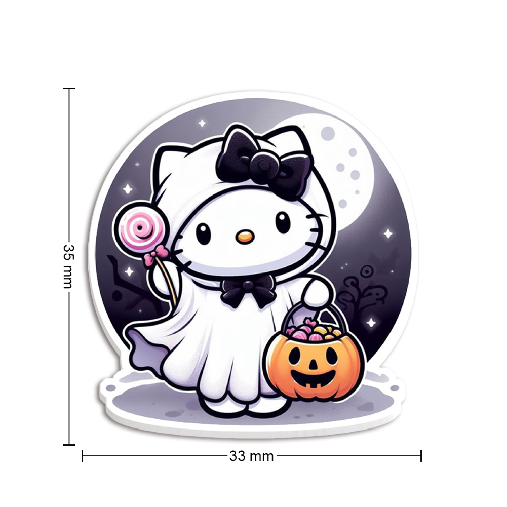 Resin Art Materials - 10 Stück/Set Sanr Halloween Hello Cat