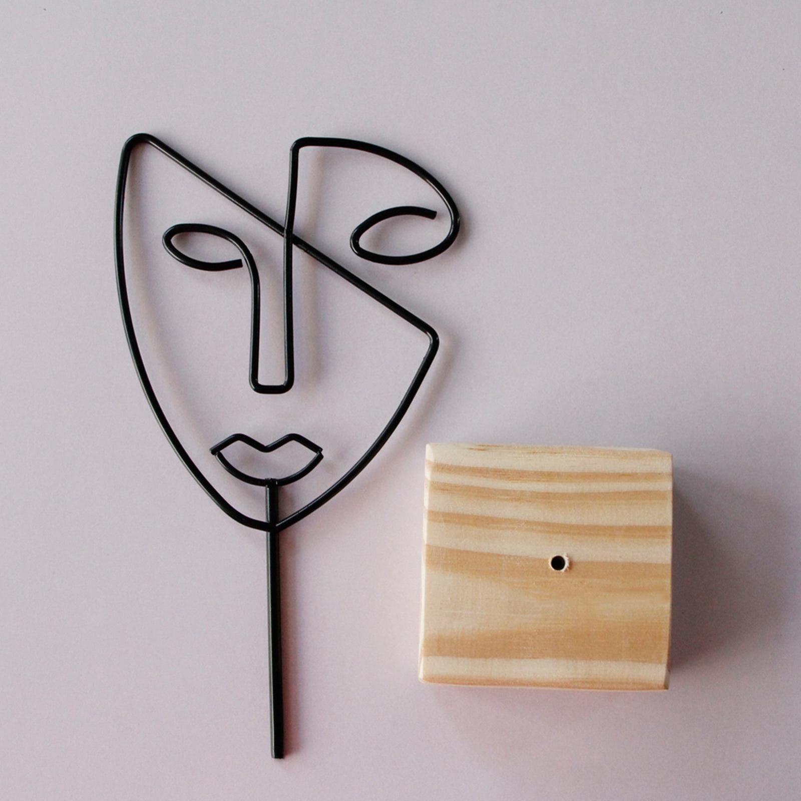 Dekorative Figur Gesicht Abstr – Resin Art Studio Bewertung und Preis