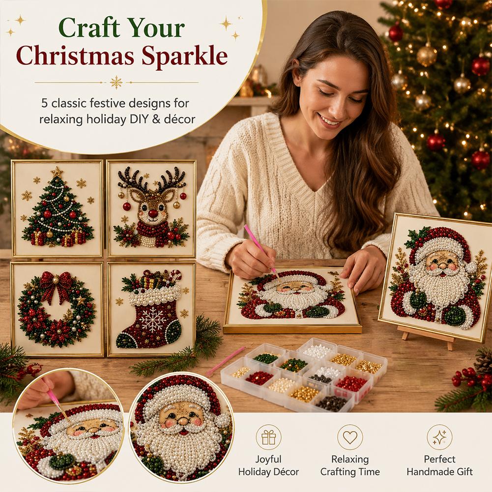 Weihnachtsmann Perlen-Kunst DI – Resin Art Diy Bewertung und Preis