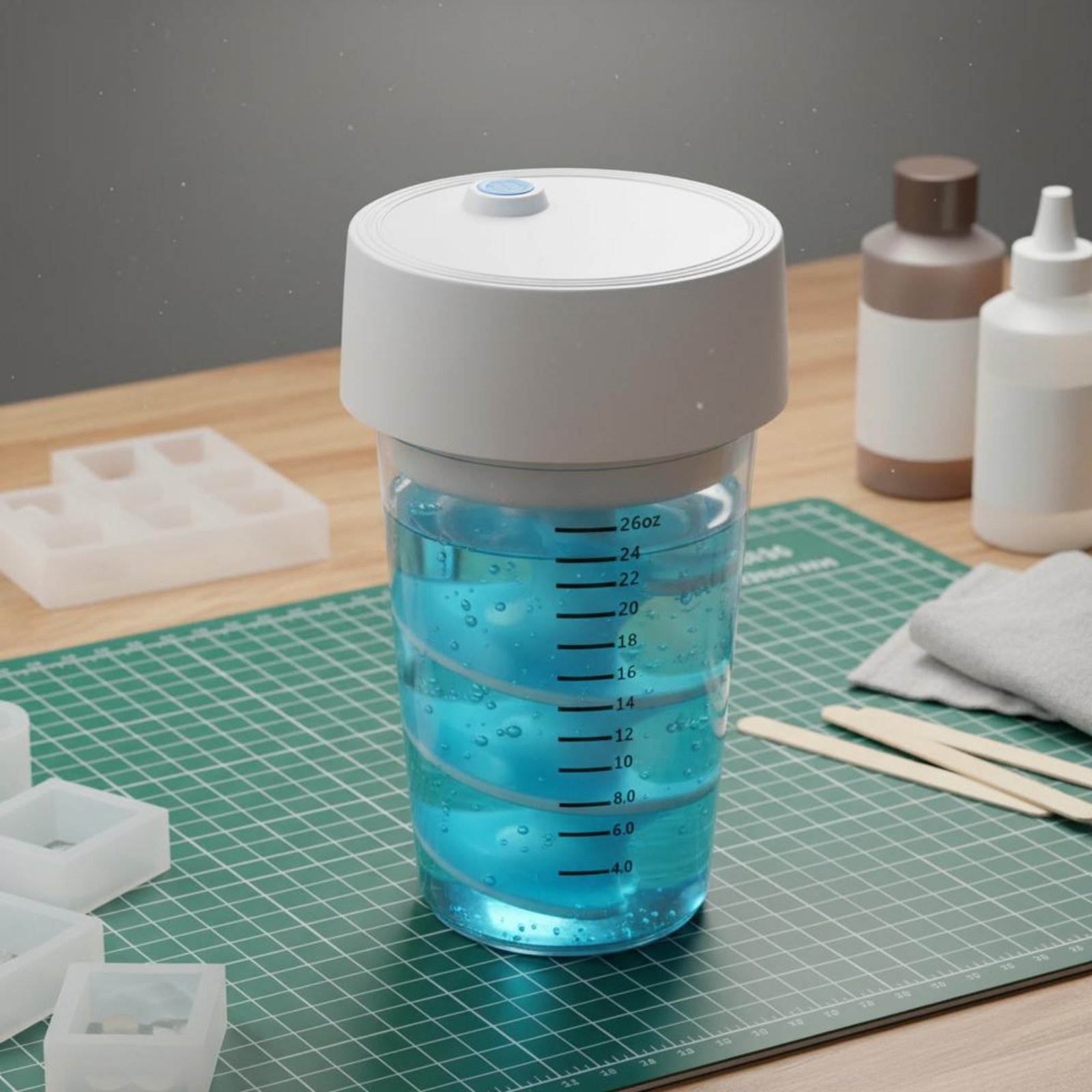 Automatischer Harzmischer, müh – Resin Art Studio Bewertung und Preis