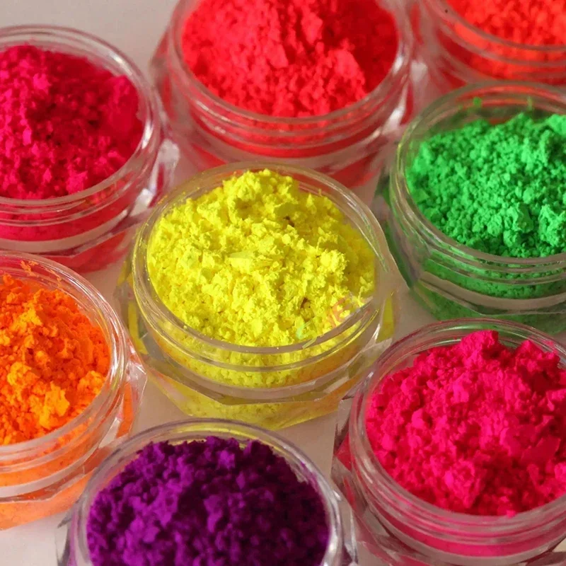 12 Gläser 5g Fluor enscence Gl – Glitter Powder Resin Bewertung und Preis