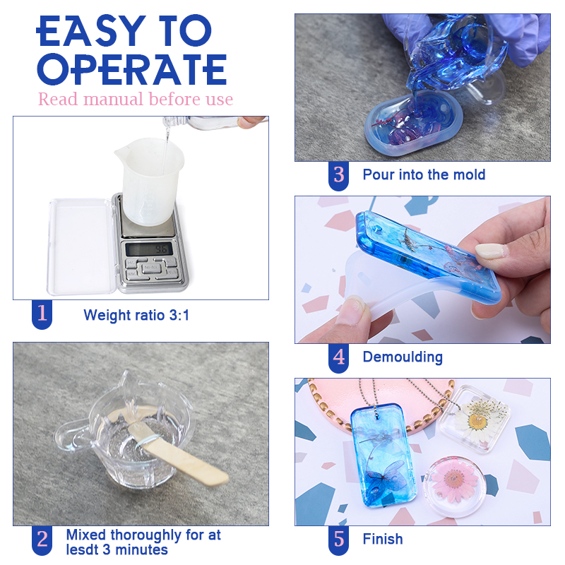 Epoxidharz-Set, kristallklar,  – Resin Art Easy Bewertung und Preis