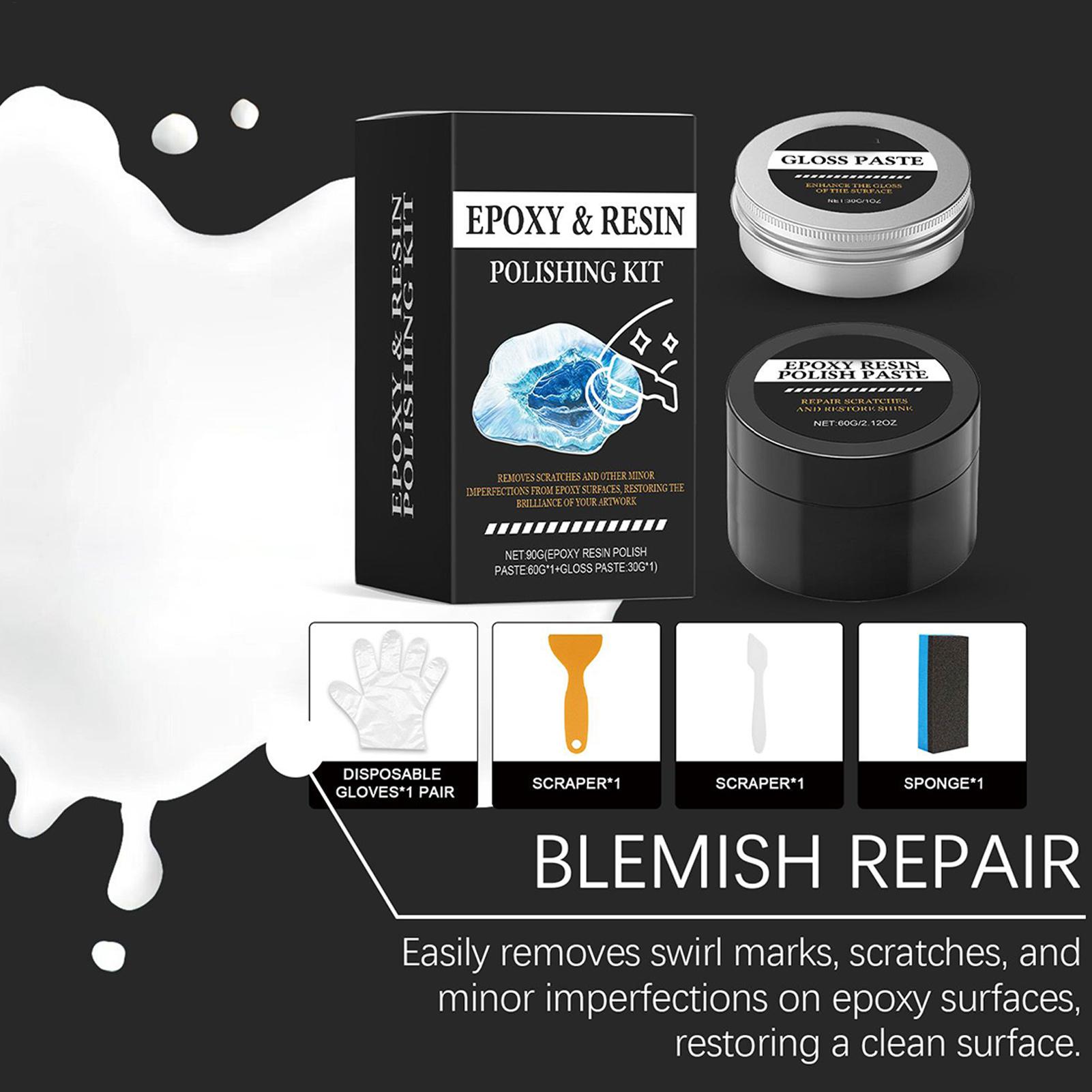 Epoxidharz-Polierset - Cremige – Resin Art Easy Bewertung und Preis
