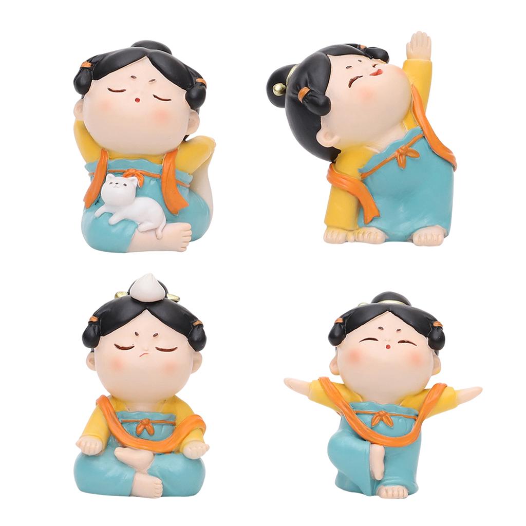 Niedliche chinesische Yoga-Sta – Resin Art Studio Bewertung und Preis