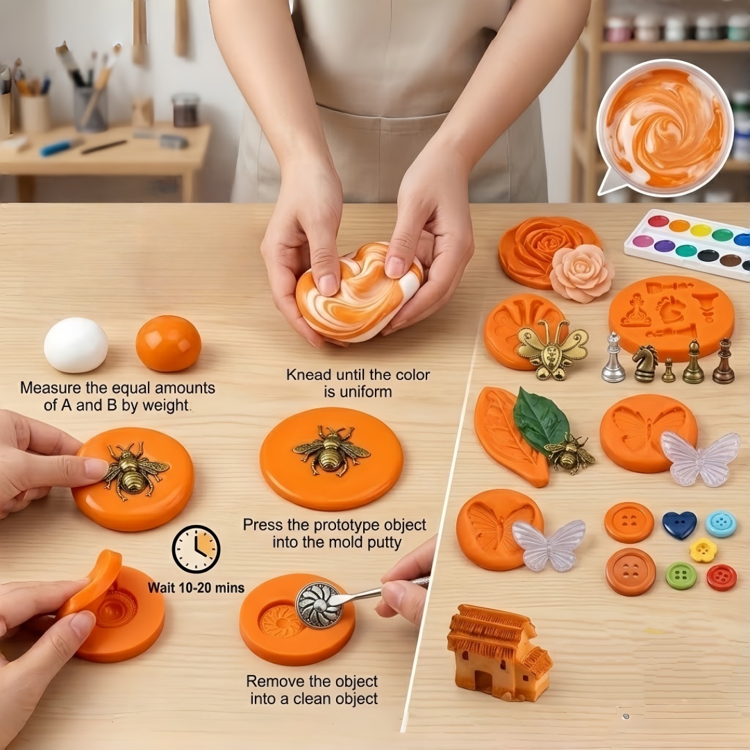 Silikonknetmasse DIY-Bastelset – Resin Art Diy Bewertung und Preis
