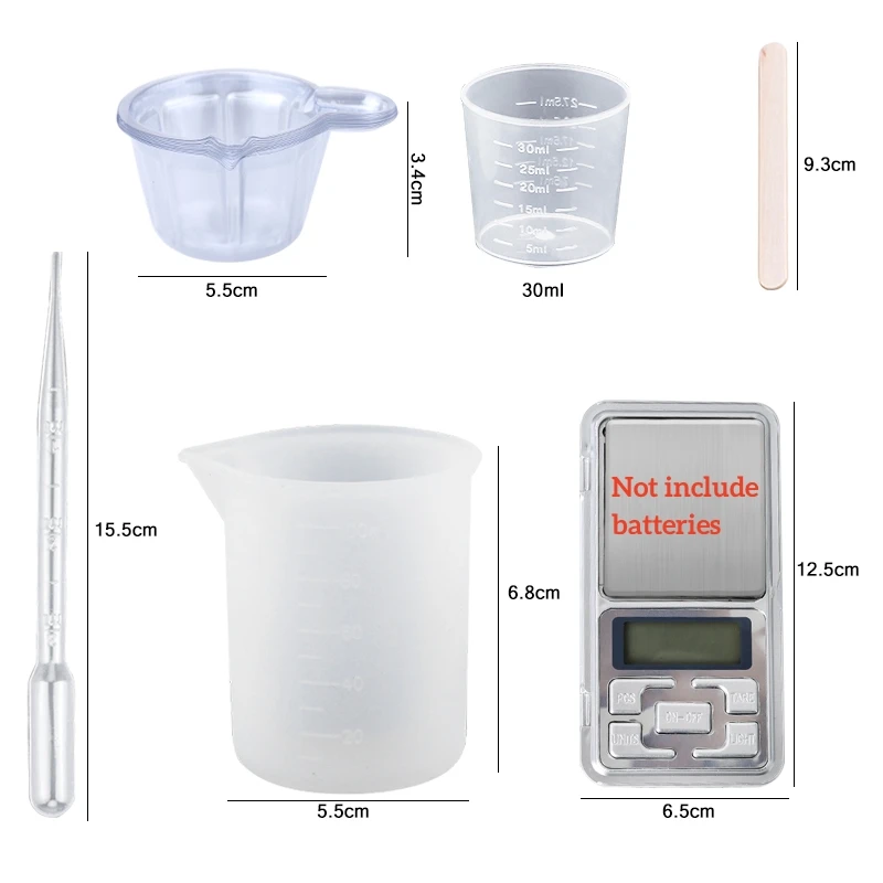 Epoxidharz-Set, kristallklar,  – Resin Art Easy Bewertung und Preis
