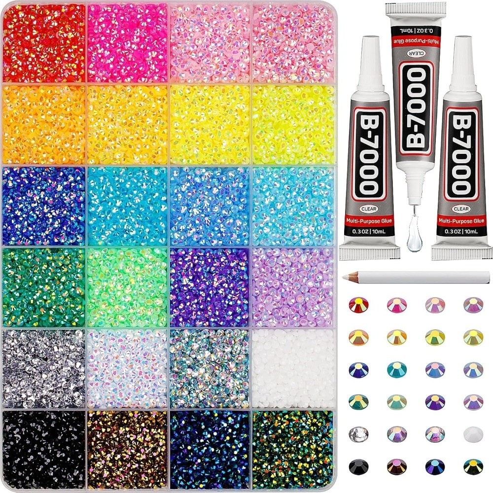 Mehrfarbiges Harz-Strass-Set D – Resin Art Workshop Bewertung und Preis