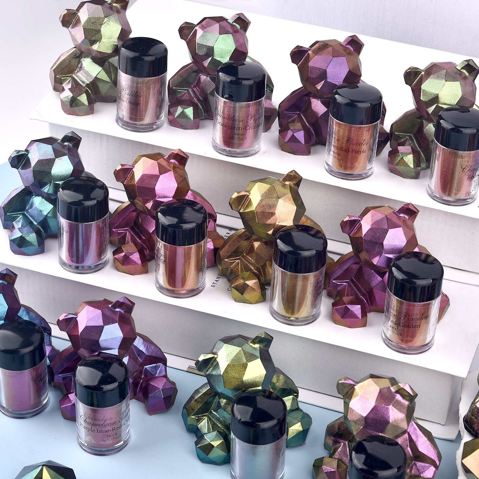 Spiegel Chamäleon Harz Pigment – Glitter Powder Resin Bewertung und Preis
