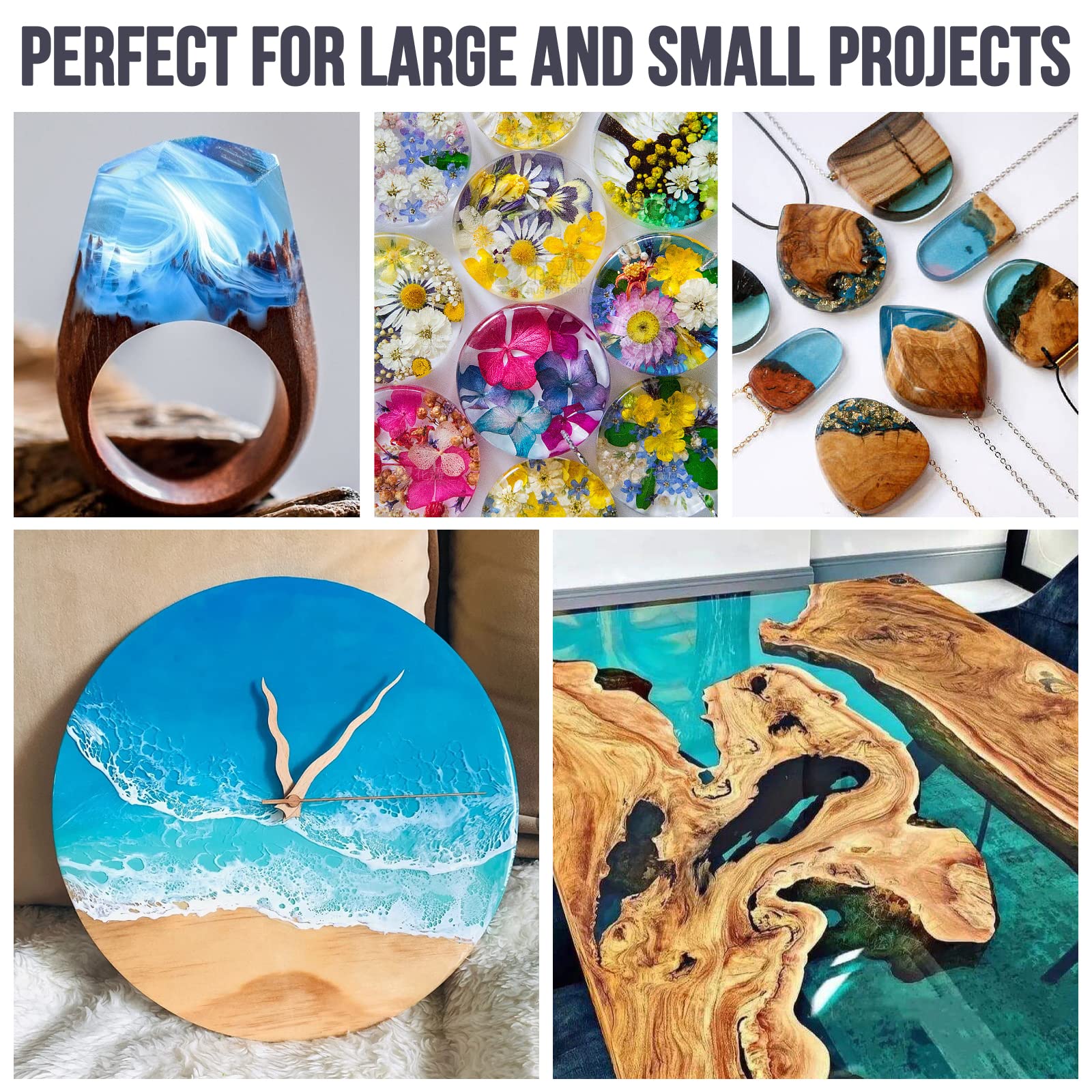 Epoxidharz-Set, Kunst-Kit mit  – Resin Art Workshop Bewertung und Preis