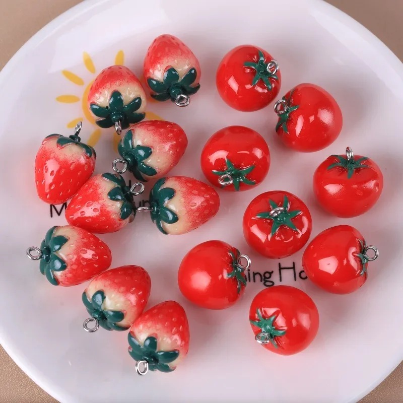 10 Stück realistische 3D-Anhän – Resin Art Diy Bewertung und Preis
