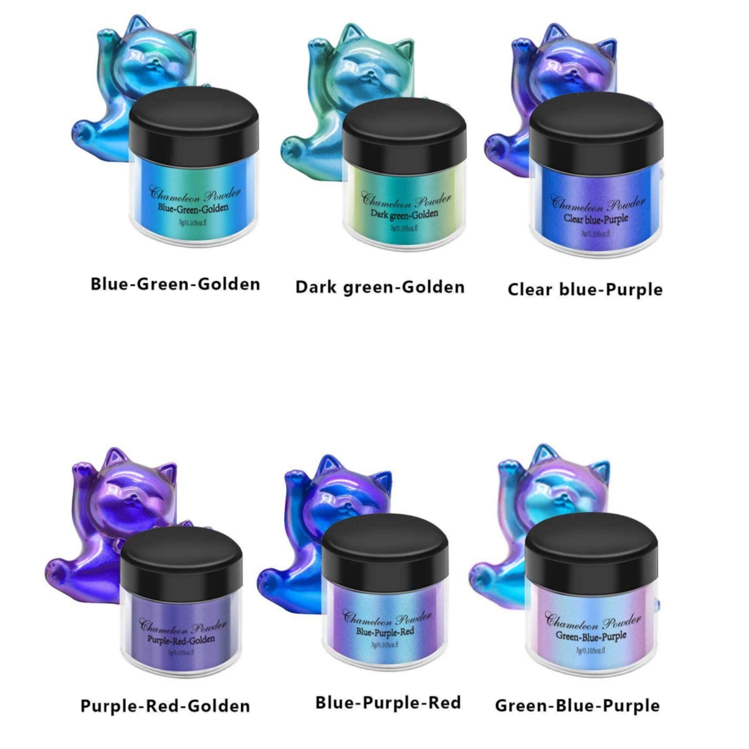 3g/Flasche Zaubers piegel Pulv – Glitter Powder Resin Bewertung und Preis