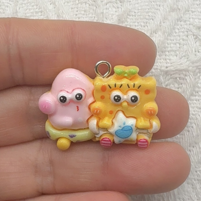 10 Stück Cartoon-Harzanhänger, – Resin Art Gift Ideas Bewertung und Preis