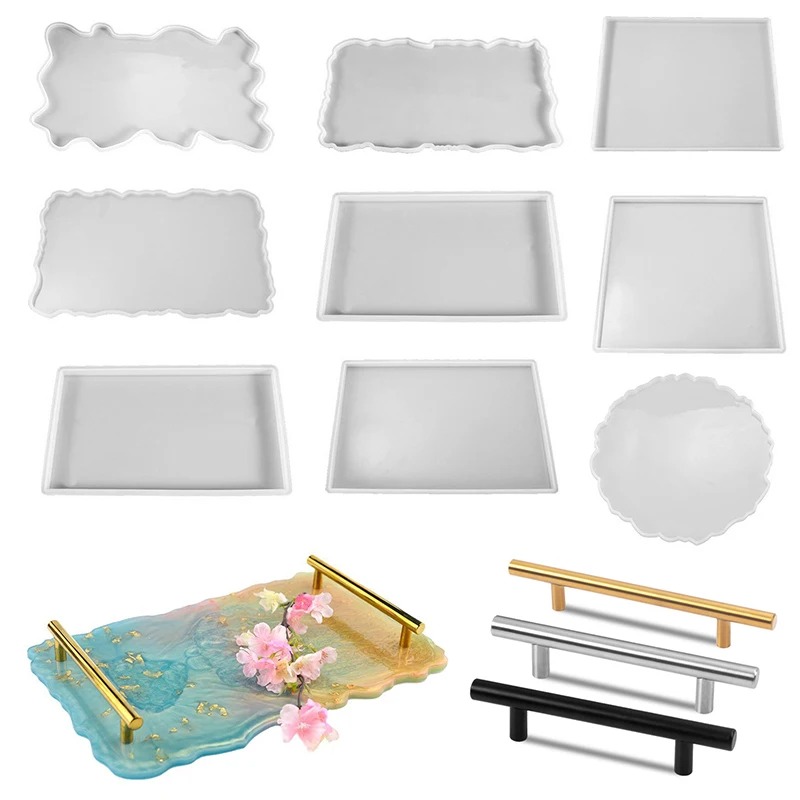 Tablett Epoxidharz Silikonform – Resin Art Workshop Bewertung und Preis