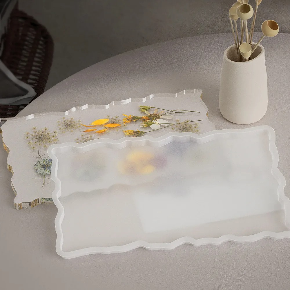 Tablett Epoxidharz Silikonform – Resin Art Workshop Bewertung und Preis