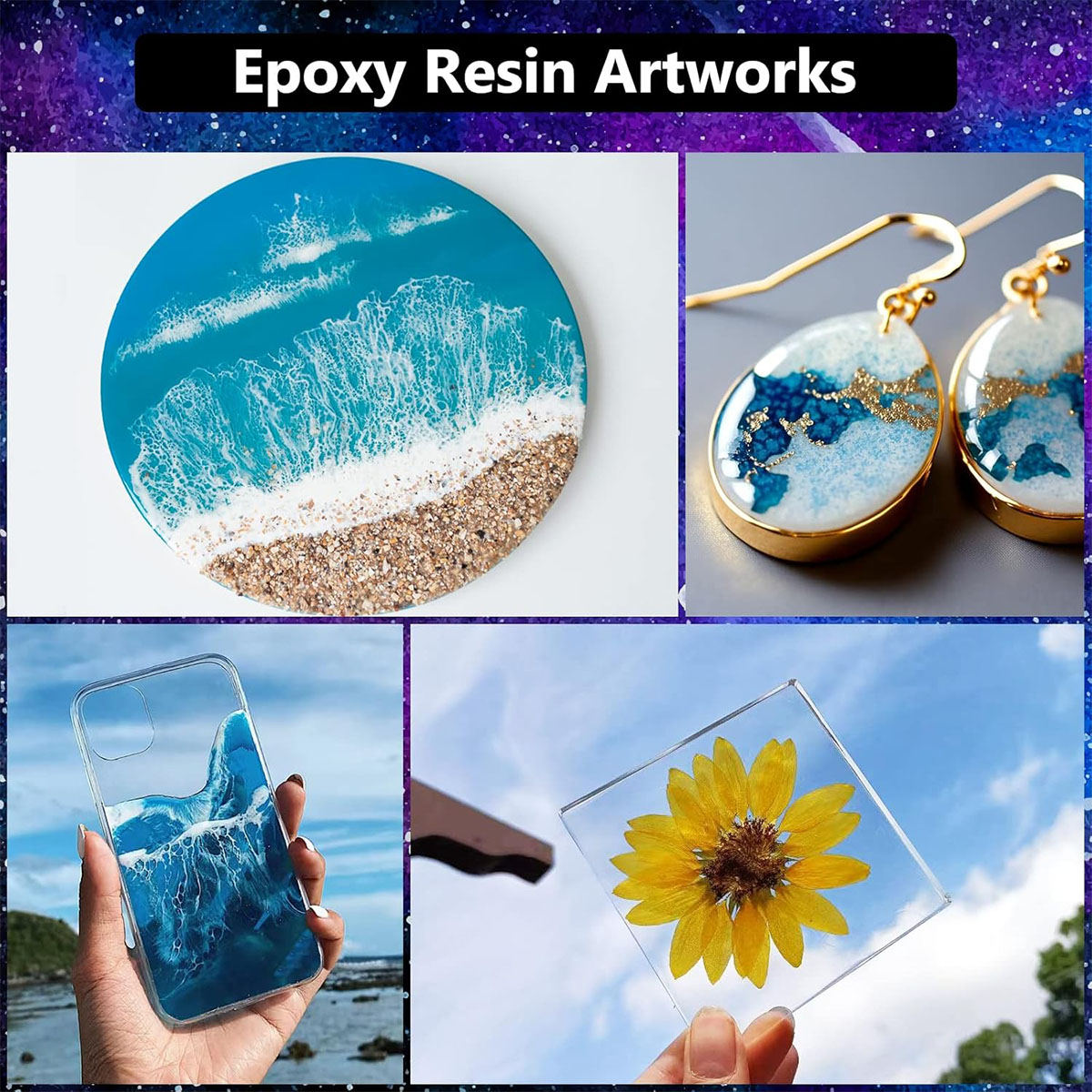 1000 ml kristallklares Epoxidh – Resin Art With Wood Bewertung und Preis