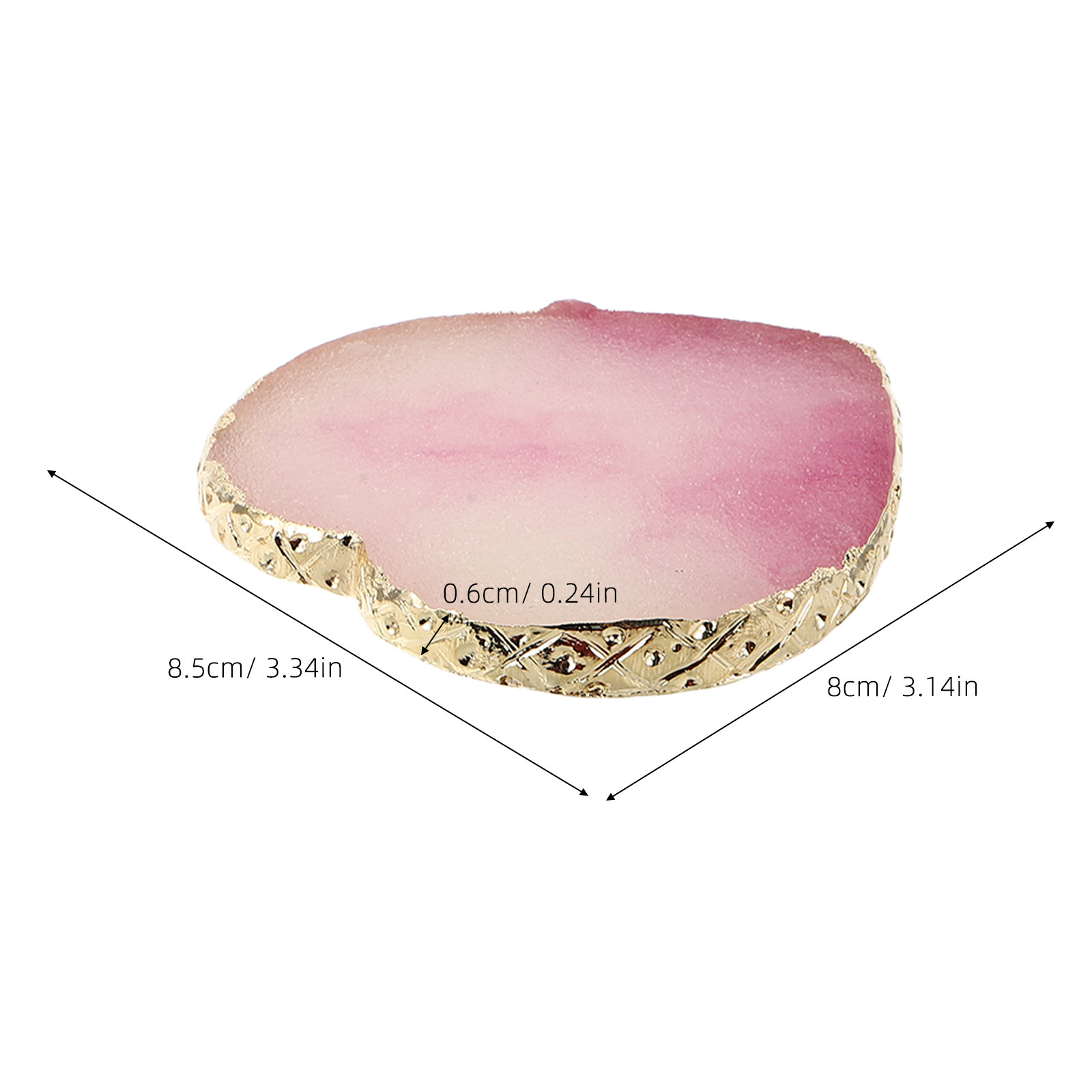 2 Stück herzförmige Harz-Nagel – Resin Art Easy Bewertung und Preis