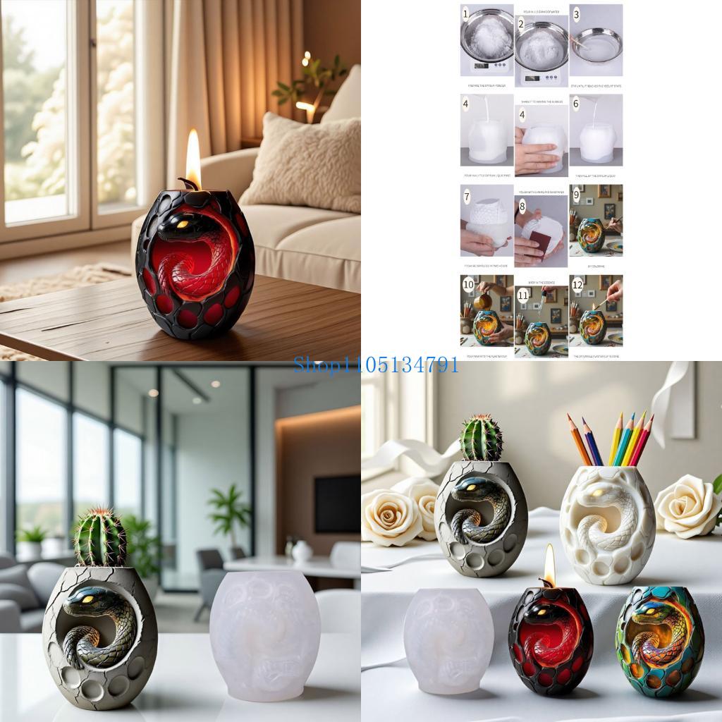 98km Kreative Schlangenmuster- – Resin Art Ideas Bewertung und Preis
