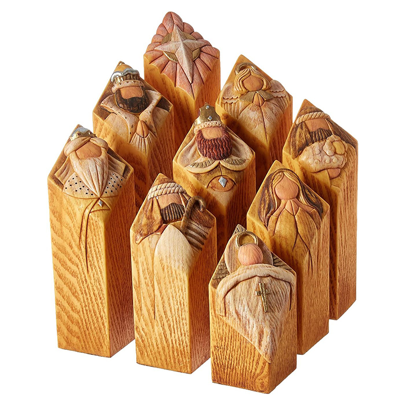 Himmel Krippen Baum Säule Stat – Resin Art With Wood Bewertung und Preis